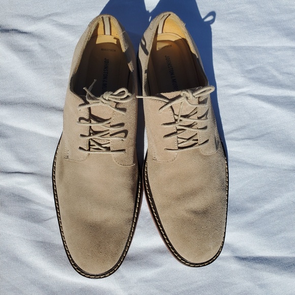 johnston and murphy sheepskin oxford